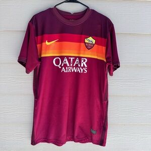 AS Roma 2016-2017 Nike Home Shirt Player-spec XL #9 Chaparro (B34)